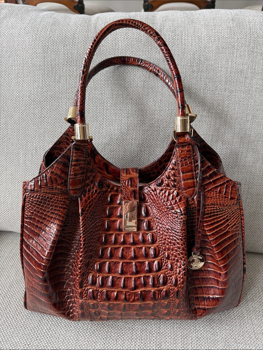 Brahmin Celia Bag in Pecan Melbourne
